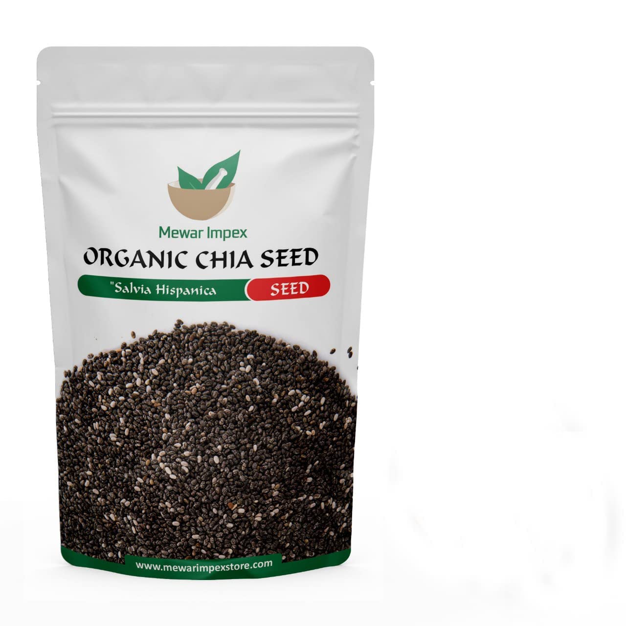 Unroasted Chia Seeds 900 gm Omega 3 Fiber Natural Seeds